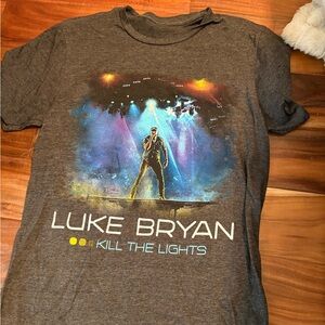 Luke Bryan Concert Tee‎ - Charcoal band tee 0150